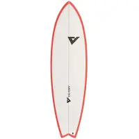 Victory Long Fish Epoxy 7´2 Surfboard Orange 218.44 cm