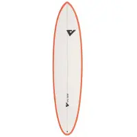 Victory Midlength Epoxy 8´ Surfboard Orange 243.84 cm