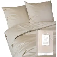 Detexpol Deco4Home Literie Makosatin Pure | 160x200cm | Trimmer | Sable Beige
