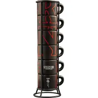 Bialetti Espressotasse Stranger Things, Tasse, Noir, Rouge