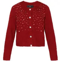 Faina Cardigan rouge