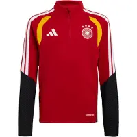 Adidas Germany 26/27 Tiro Training Junior Sweatshirt Rouge 13-14 Years Enfants