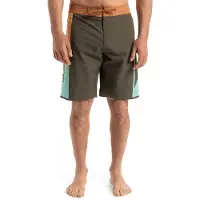 Quiksilver Boardshorts 'Surfsilk Holmes 20' turquoise / jaune / kaki