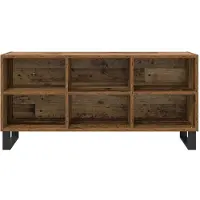 vidaXL Armoire TV vieux bois 103,5 x 30 x 50 cm Bois composite