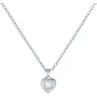 Ted Baker Chaîne 'HANNELA: CRYSTAL HEART PENDANT' argent