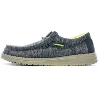 HeyDude Chaussures Marine/Grise Garçon Hey Dude Wally Youth - 33