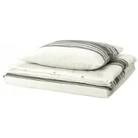 IKEA JÄTTEFRÄKEN Ensemble literie Coton Rayures 150x200 cm