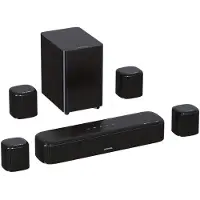 Selius Système de son surround - Ensemble cinéma maison - Barre de son - Installation audio - Système 7.1 canaux sans fil