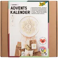 Soft-carrier Kit pour faire son propre calendrier de l'avent - Macramé