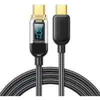 JOYROOM A4 Usb-C / Usb-C 100W 1.2M Cable with Display - Noir