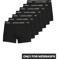 Jack & Jones Huey Plus Boxers 7 Units Noir 4XL Homme