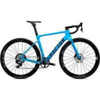 Factor Ostro Gravel Force Xplr Powermeter Gravel Bike Bleu 52 / 400 x 100 mm/172.5 mm