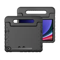IMoshion Coque kidsproof avec poignée pour Samsung Galaxy Tab S11 / S9 11.0 pouces / S10 Lite / S10 FE / S9 FE 10.9 pouces - Noir