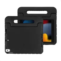 IMoshion Coque kidsproof avec poignée pour Apple iPad 9 (2021) 10.2 pouces / iPad 8 (2020) 10.2 pouces / iPad 7 (2019) 10.2 pouces - Noir