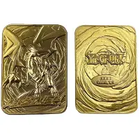 Fanatic Carte de réplique Yu-Gi-Oh! Dragon Blanc aux Yeux Bleus (dorée, plaquée or)