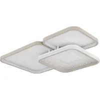 Globo Plafonnier LED, veilleuse, CCT, télécommande, L 65 cm
