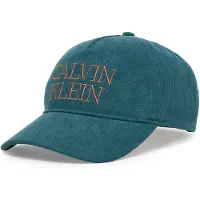 Calvin Klein Casquette bleu cyan / mandarine