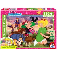 Schmidt 150 pièces Spiele Kinder Puzzle Bibi Blocksberg Course de sorcières 56542