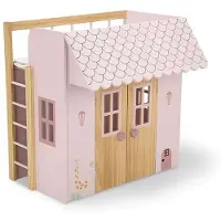 Munecas Arias Nature House Bed With 3 Hangers 50x39x50 Cm Rose Enfants