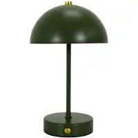 Home Deco Factory Lampe - - Lucia - Rechargeable - Métal - Vert