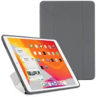 Pipetto tablet case Origami Case for iPad 10.2" 2019/2020 Dark Gray (Apple iPad Air 2020), Étui pour tablette, Gris