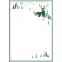 Sigel Forêt de Noël (A4, 90 g/m²)