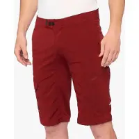 100% Ridecamp Shorts Rouge 30 Homme