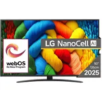 LG NanoCell AI 50NANO81A3A TV 127 cm (50") 4K Ultra HD Smart TV Wifi Noir