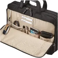 Case Logic NOTION 15.6IN BRIEFCASE BLACK. (15.60", Universel), Sac pour notebook, Noir