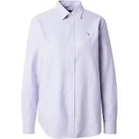 Ralph Lauren pour femme. 211970736506 Chemise iconique lilas (L), Casuel, Violet, Coton, Classique, Manche longue