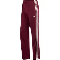 Adidas Pantalon 'Firebird' lie de vin / blanc cassé