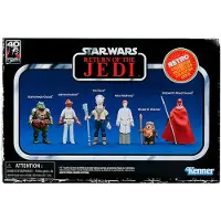 Hasbro - Retro Kolekcja Star Wars: Powrót Jedi, Zestaw 6 Figur 9,5 cm