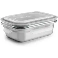 Ibili Cocotte , acier inoxydable 18/10, 14 x 10 cm, 0,4 l, argent