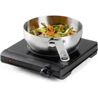 Domo Plaque de cuisson vitrocéramique - - 1 brûleur - 25,3 x 28,7 x 7 cm - DO30111KP