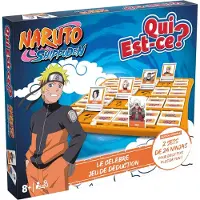 Winning Moves QUI EST-CE ? Naruto Shippuden – Jeu de société – JEUX DE DÉDUCTION – À partir de 8 ans