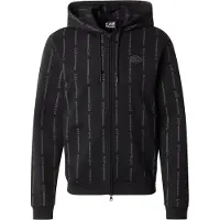 Emporio Armani pour homme. 7M001392_AF12660 Sweat à capuche zippé Graphic Series noir (L), Casuel, Sport, Coton, Manche longue