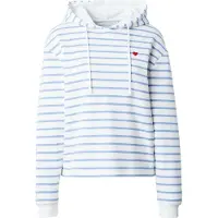 Pieces Sweat-shirt 'PCCHILLI' opal / blanc