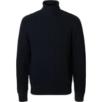 Selected Homme Pull-over 'SLHTom' bleu nuit