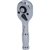 BRILLIANT TOOLS Mini cliquet réversible 1/4" avec poignée métallique 100 dents - BT020999