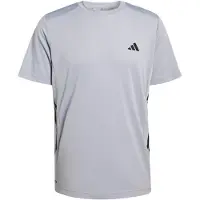 Adidas Tech Essentials Workout 3 Stripes Short Sleeve T-shirt Blanc M Homme