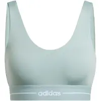 Adidas Soutien-gorge de sport 'Hyperglam' menthe / blanc