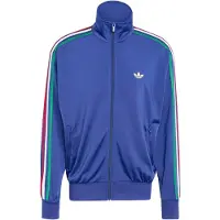 Adidas Originals Veste de survêtement 'Firebird' bleu / vert / rouge foncé / blanc
