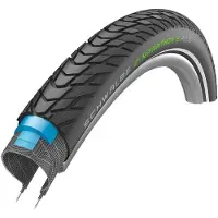 Schwalbe Pneus Marathon E-Plus - Filaires - ADDIX e - Smart DualGuard - 28 x 2,15 - Noir + Reflex