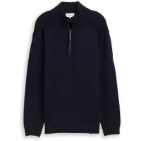 Tom Tailor Men + Pull-over bleu marine