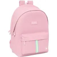 Safta Sac à dos pour ordinateur portable et tablette avec port USB El Ganso Basics Rosa