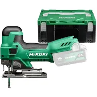 HiKOKI Scie sauteuse 135mm 18V Li-ion CJ18DBW2Z sans batterie ni chargeur - poignée champignon - HitCase III