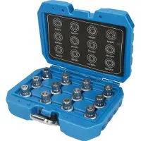 BRILLIANT TOOLS Assortiment d'antivols de jantes pour VW 12 pcs - BT691190