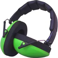 Stylex 42302 - Protecteur d'oreilles SX-4230 Apprentissage silencieux en vert, ajustable, pliable (1x)