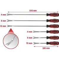 Ks Tools Kit de desserrage de clips, 6 pièces ( 140.2370 )