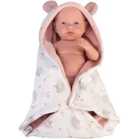 My Sweet Love Véritable bébé avec poupée de couverture 40 cm rose rose One Size